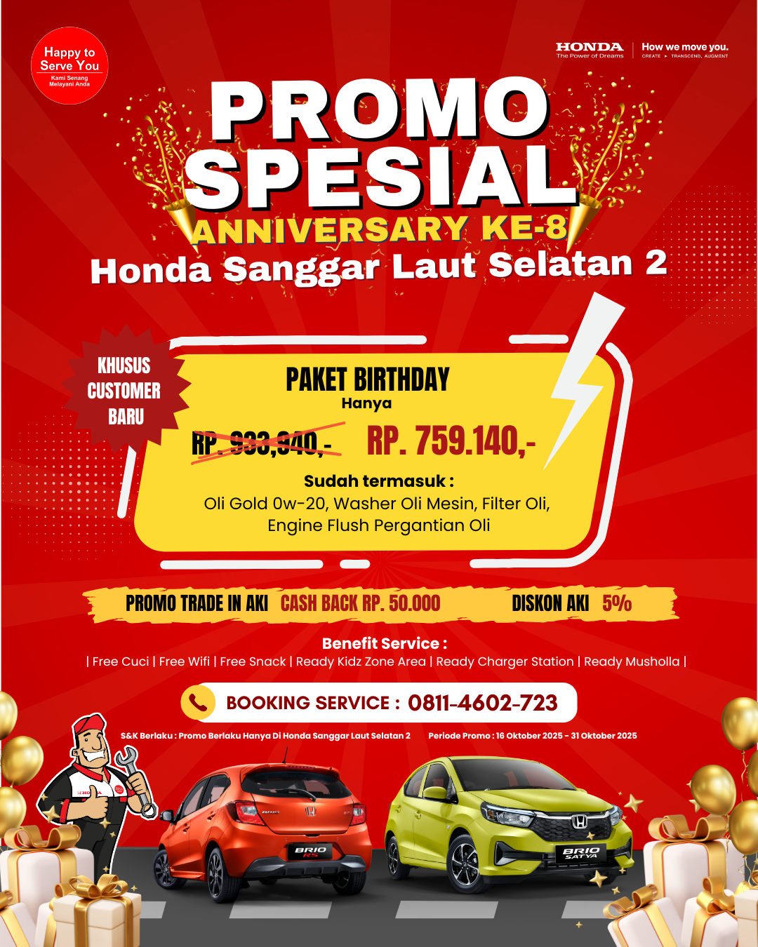 Promo Honda Sanggar Laut Group